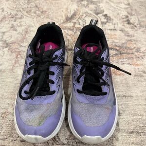 Skechers Kids Purple and Black Sneakers